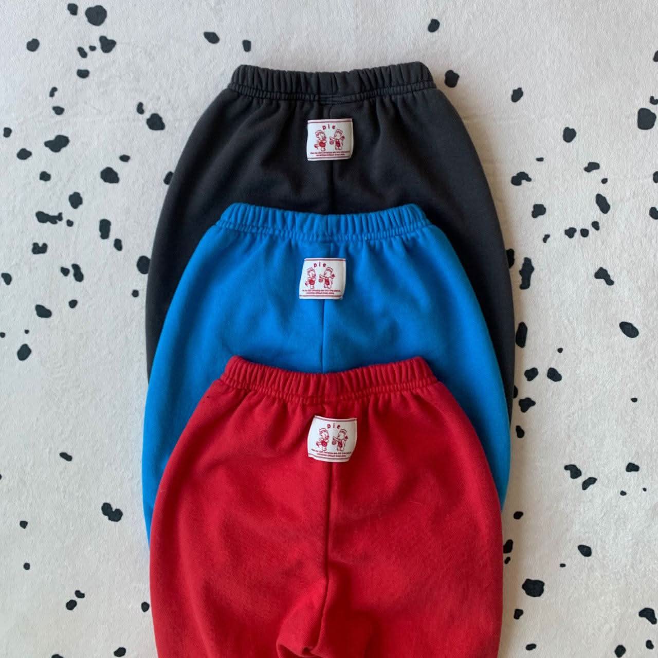 Toddler S25 Stitch Detail Basic Jogger Pants (1 - 7y) - 3 Colors kids outfit
