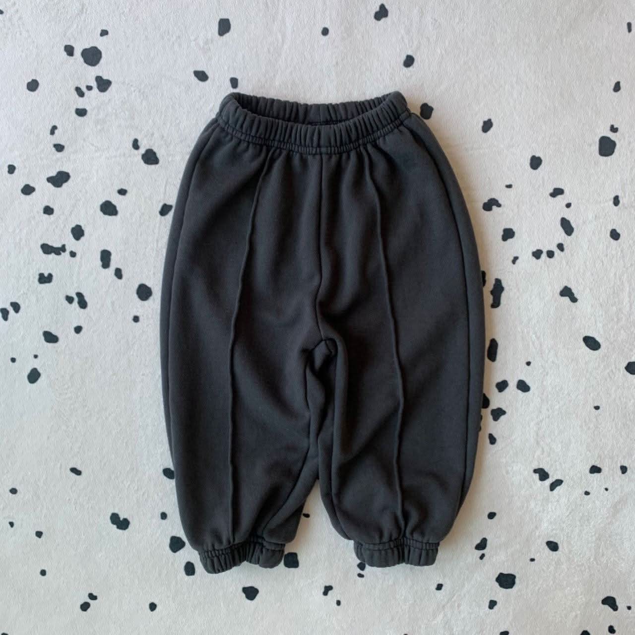 Toddler S25 Stitch Detail Basic Jogger Pants (1 - 7y) - 3 Colors kids outfit