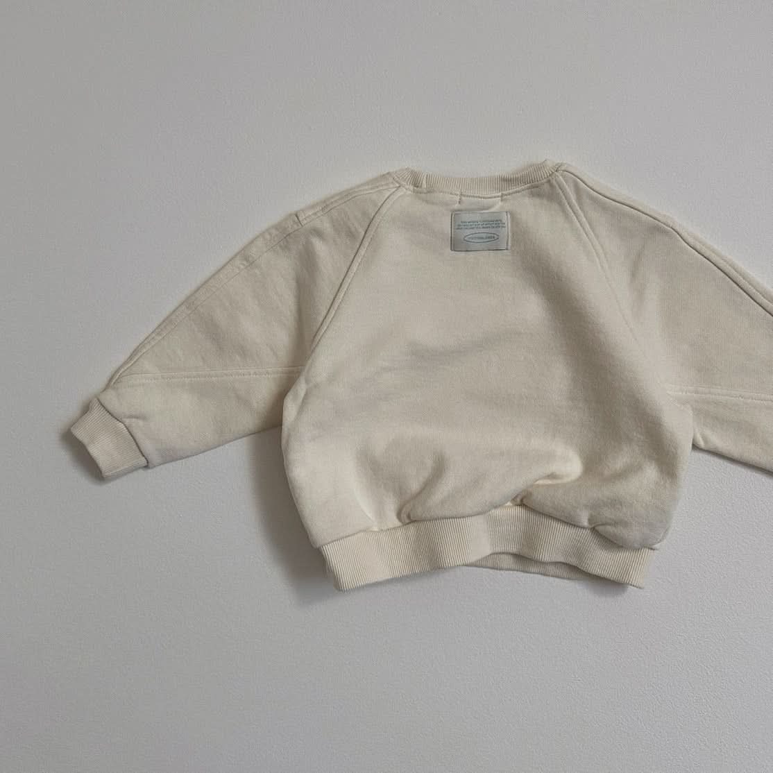 Toddler S25 Stitch Detail Sleeve Sweatshirt (10m - 4y) - 2 Colors kids outfit