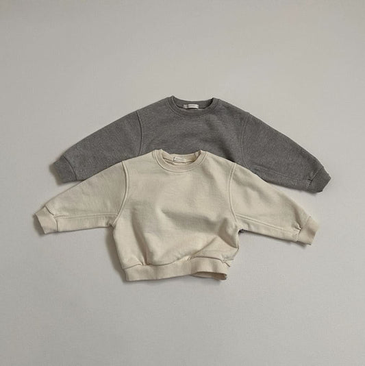Toddler S25 Stitch Detail Sleeve Sweatshirt (10m - 4y) - 2 Colors kids outfit