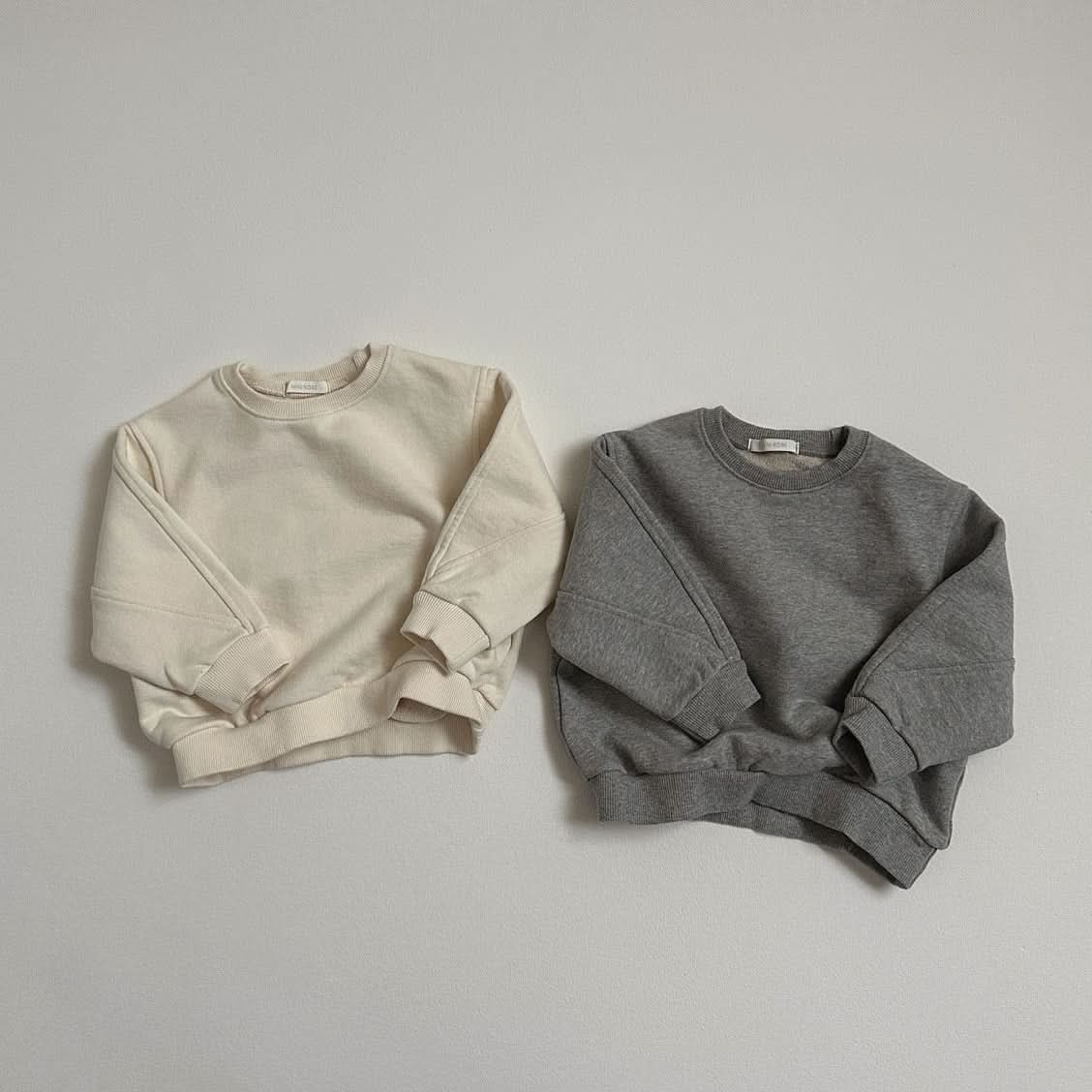 Toddler S25 Stitch Detail Sleeve Sweatshirt (10m - 4y) - 2 Colors kids outfit