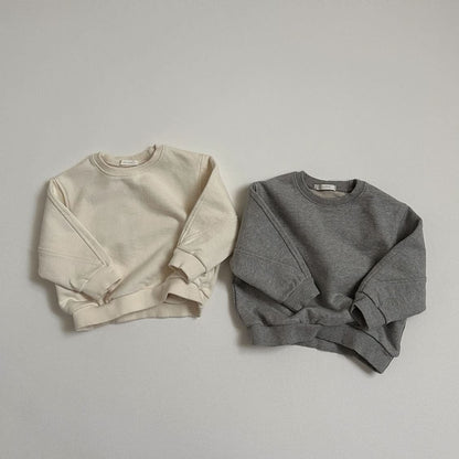 Toddler S25 Stitch Detail Sleeve Sweatshirt (10m - 4y) - 2 Colors kids outfit