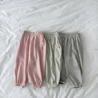 Toddler S25 Stripe Jogger Pants (2 - 7y) - 3 Colors kids outfit