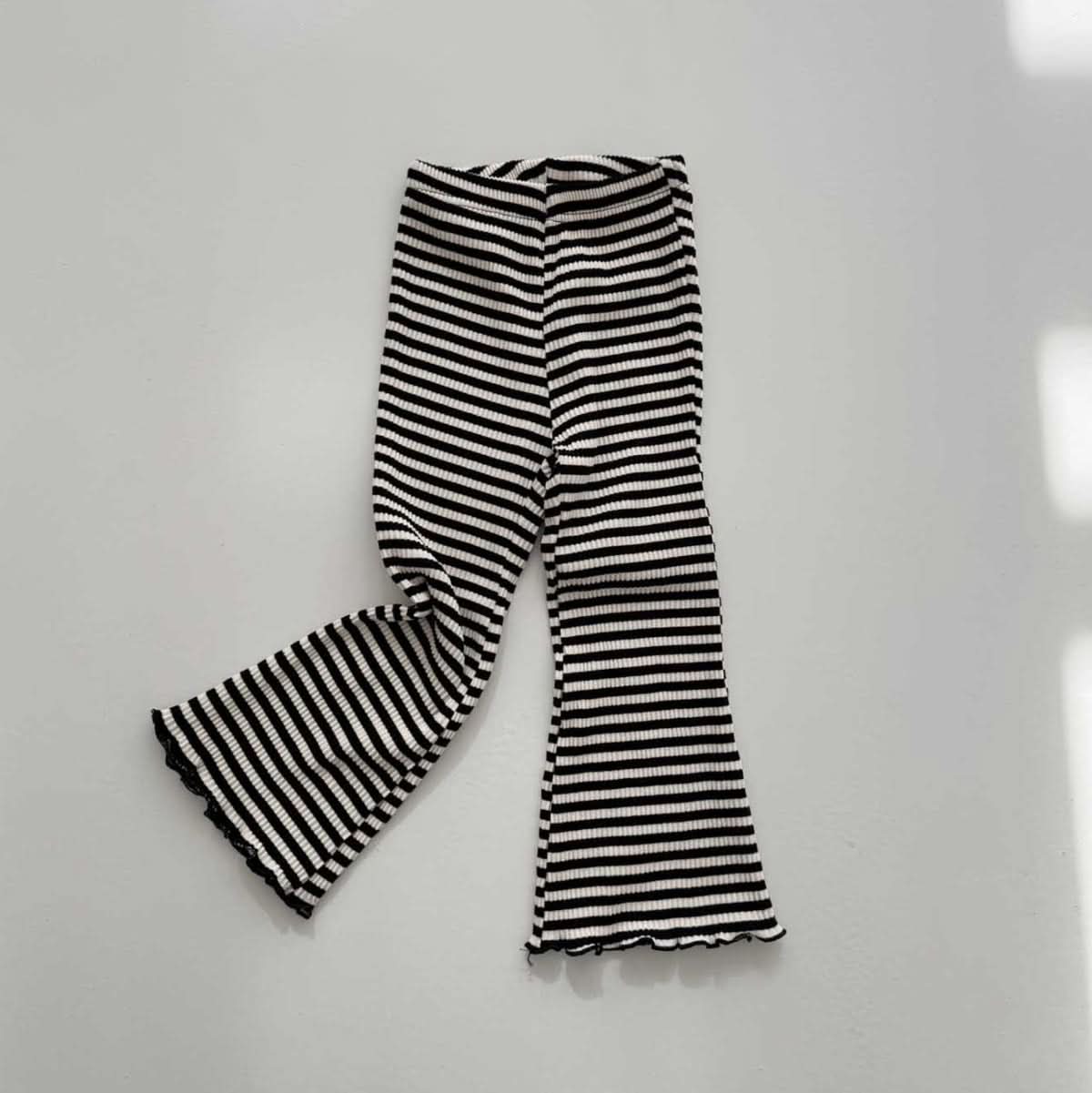 Toddler S25 Stripe Rib Knit Flare Pants (2 - 7y) - 3 Colors kids outfit