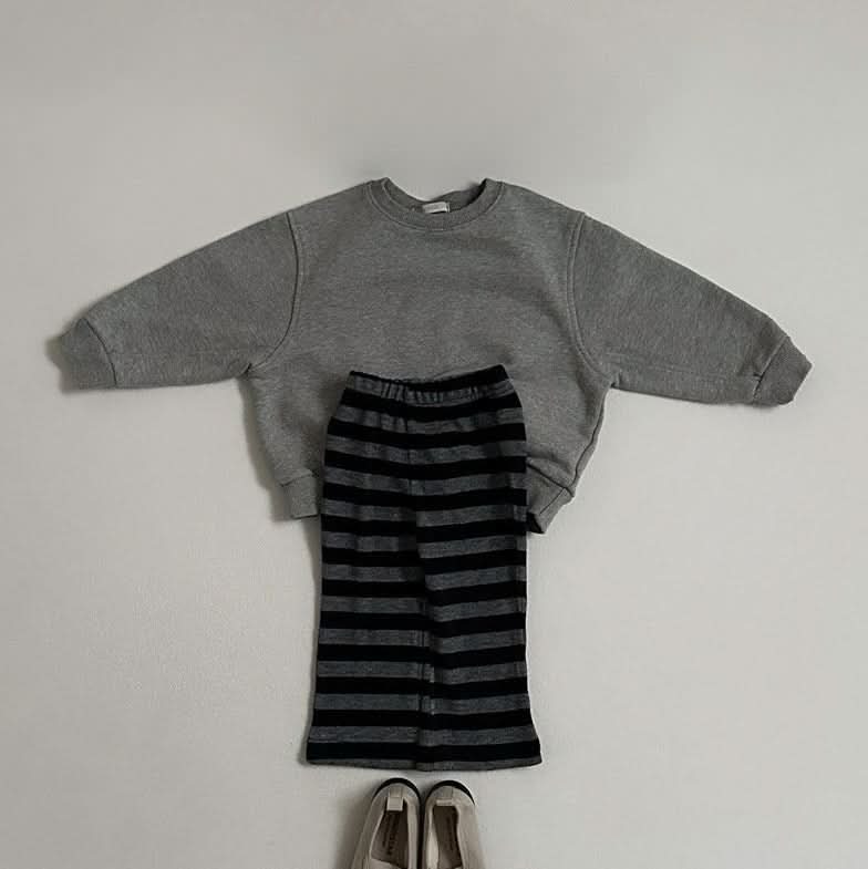 Toddler S25 Stripe Ribbed Flare Pants (10m - 4y) - 2 Colors kids outfit