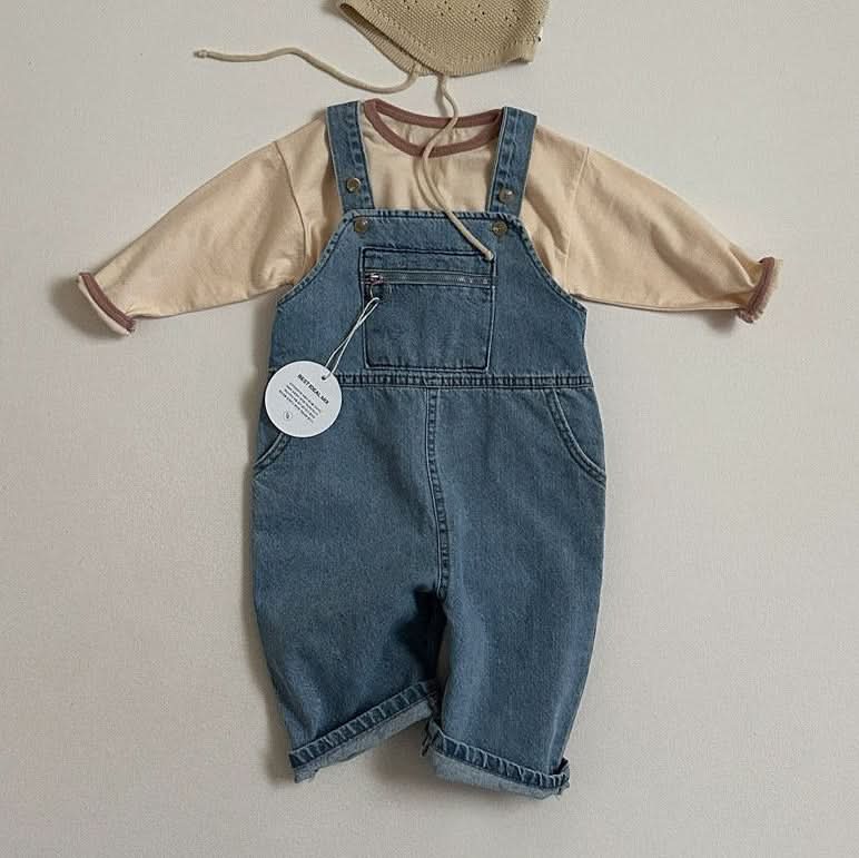 Toddler S25 Terry Cloth Contrast Trim Long Sleeve Tee (10m - 4y) - 3 Colors kids outfit