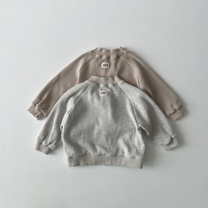 Toddler S25 Waffle Varsity Jacket (1 - 6y) - 2 Colors kids outfit