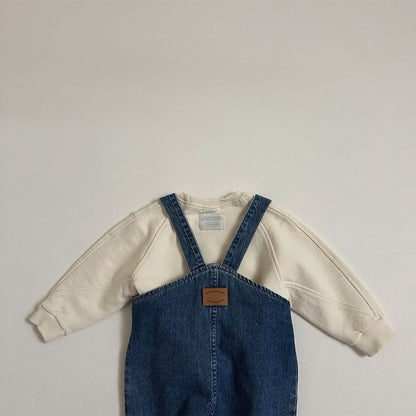 Toddler S25 Zip Kangaroo Pocket Overalls (10m - 5y) - 2 Colors kids outfit