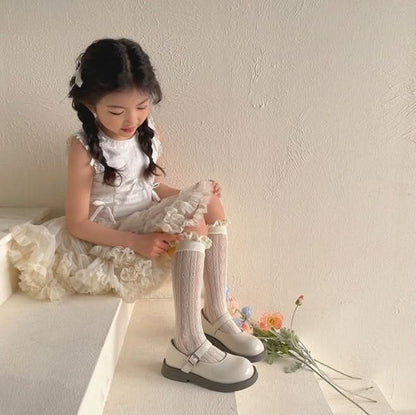 Toddler Sheer Lace Knee Socks (1 - 13y) - 3 Colors kids outfit