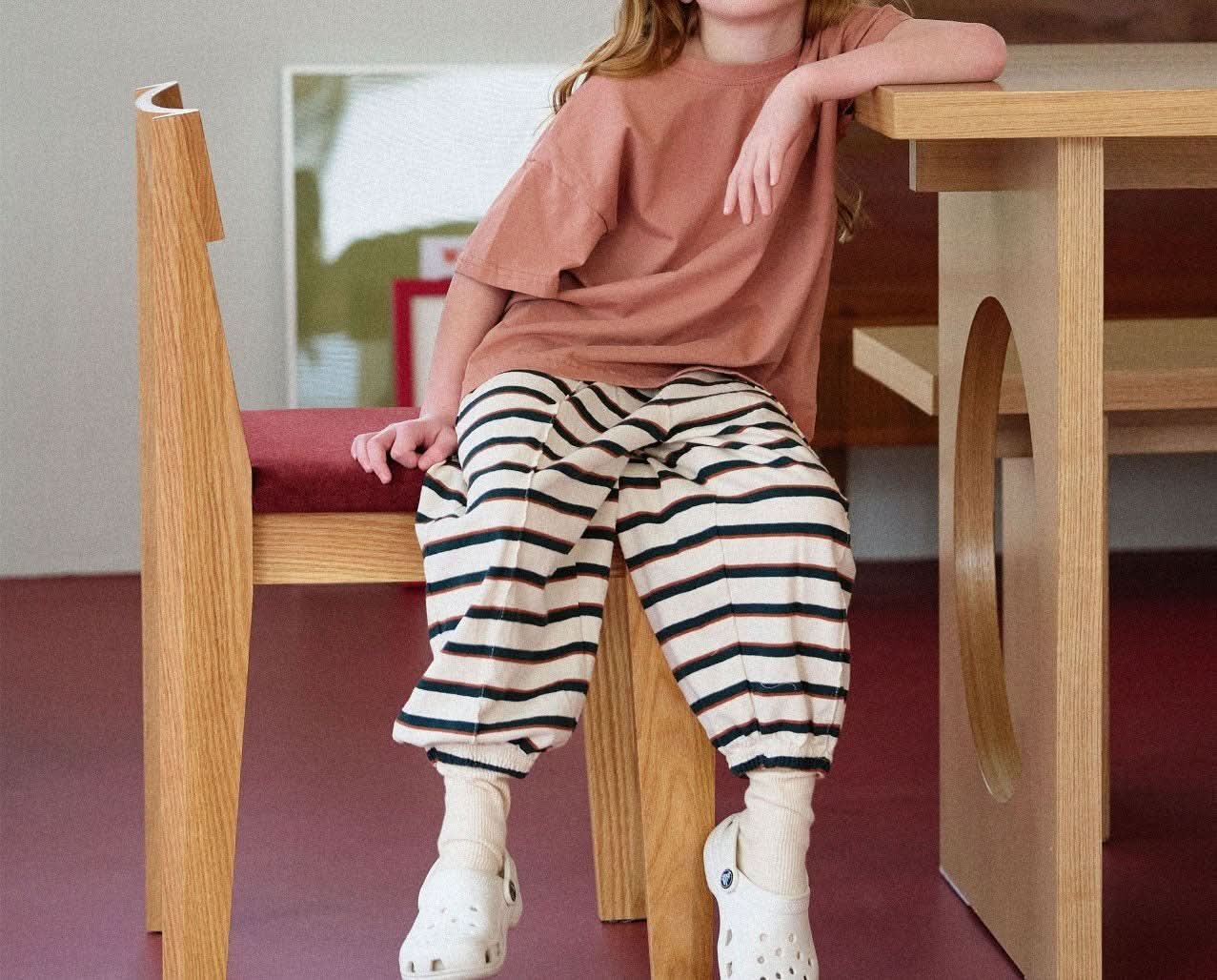 Toddler Short Sleeve Basic Top (15m - 7y) - Brick kids outfit