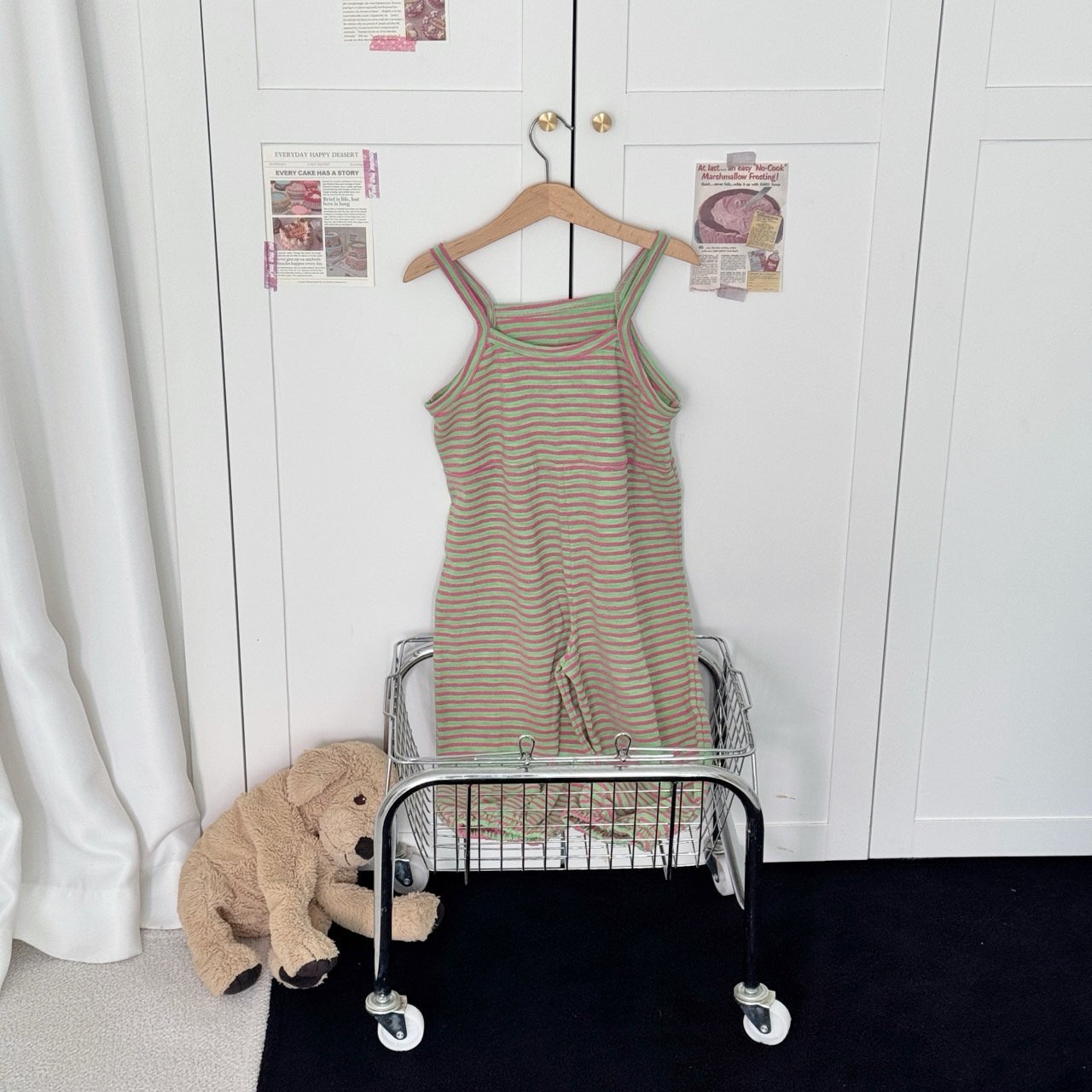 Toddler Sleeveless Stripe Jumpsuit (1 - 5y) - 6 Colors kids outfit