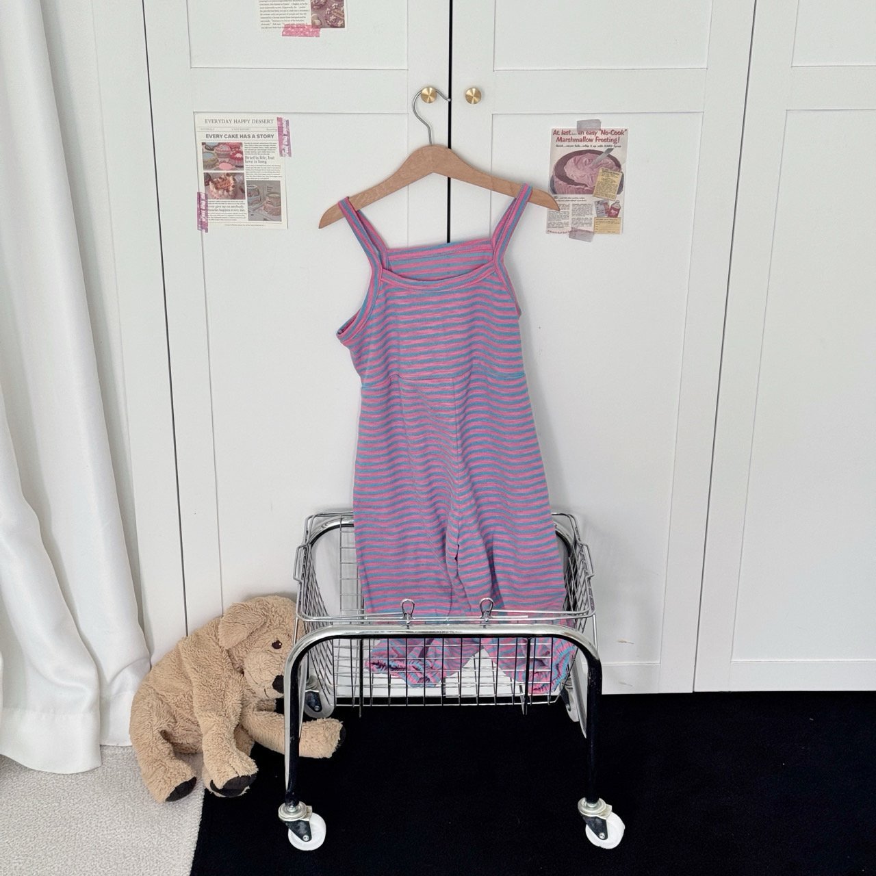 Toddler Sleeveless Stripe Jumpsuit (1 - 5y) - 6 Colors kids outfit