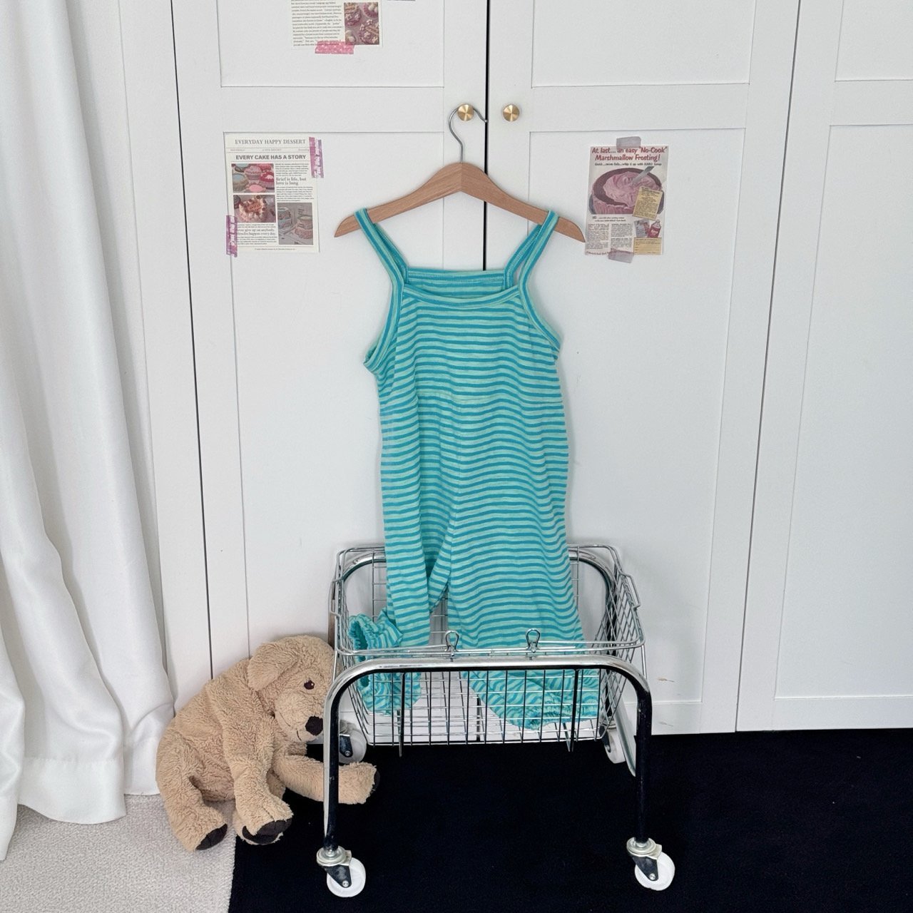 Toddler Sleeveless Stripe Jumpsuit (1 - 5y) - 6 Colors kids outfit