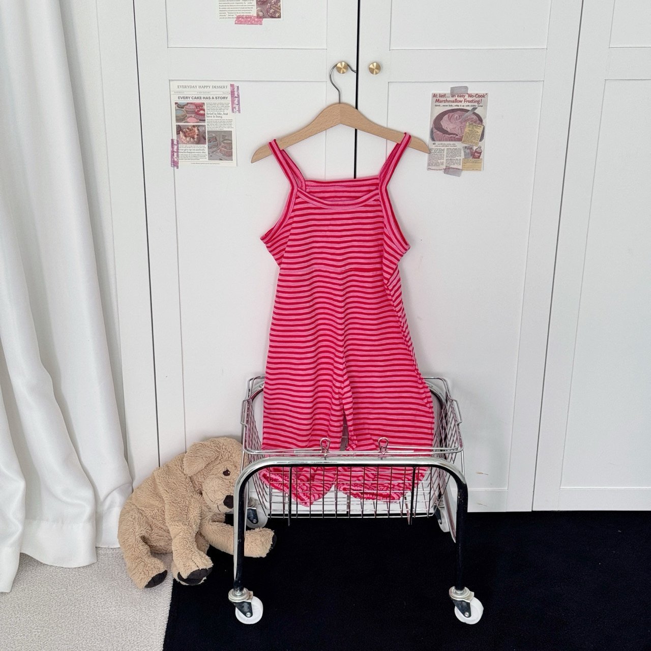 Toddler Sleeveless Stripe Jumpsuit (1 - 5y) - 6 Colors kids outfit