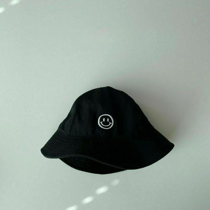 Toddler Smile Embroidery Bucket Hat (3 - 6y) - 4 Colors kids outfit