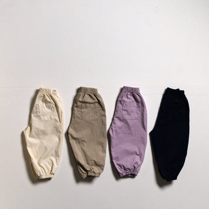 Toddler SP26 Basic Jogger Pants (10m - 6y) - 4 Colors - AT NOON STORE