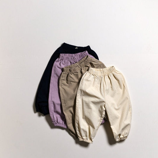 Toddler SP26 Basic Jogger Pants (10m - 6y) - 4 Colors - AT NOON STORE