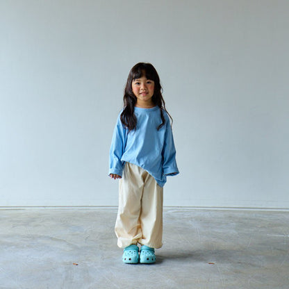 Toddler SP26 Basic Long Sleeve Top (10m - 6y) - 8 Colors kids outfit