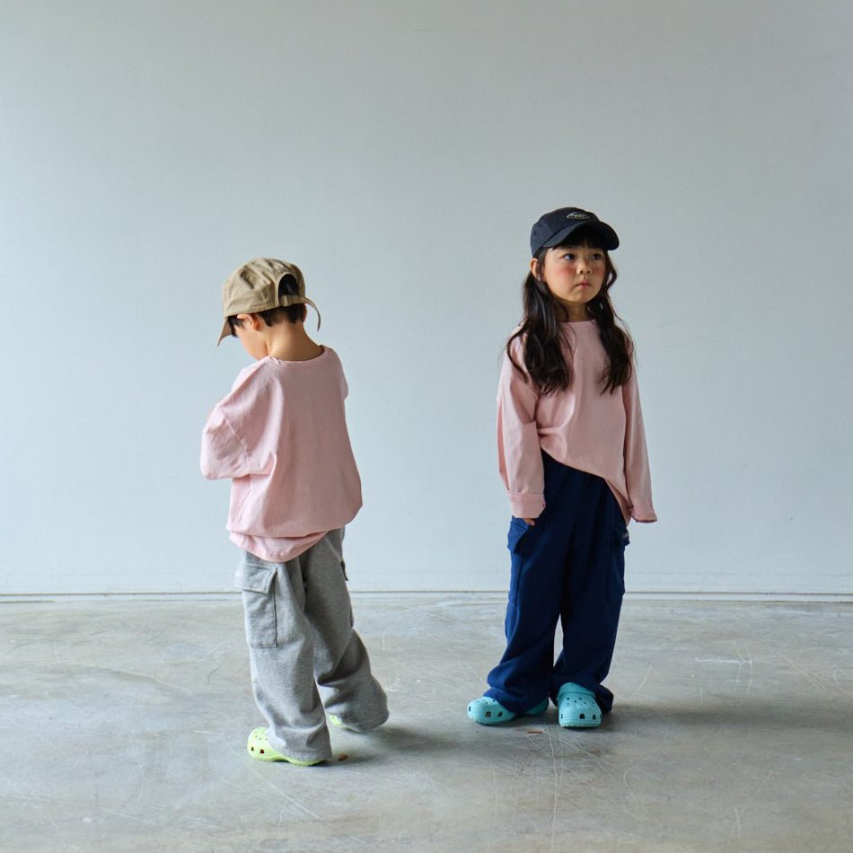 Toddler SP26 Basic Long Sleeve Top (10m - 6y) - 8 Colors kids outfit
