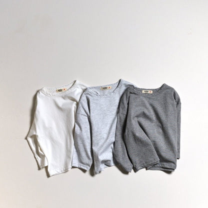 Toddler SP26 Basic Long Sleeve Top (10m - 6y) - 8 Colors kids outfit