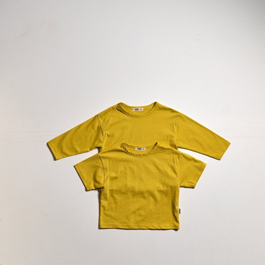 Toddler SP26 Basic Long Sleeve Top (10m - 6y) - 8 Colors kids outfit