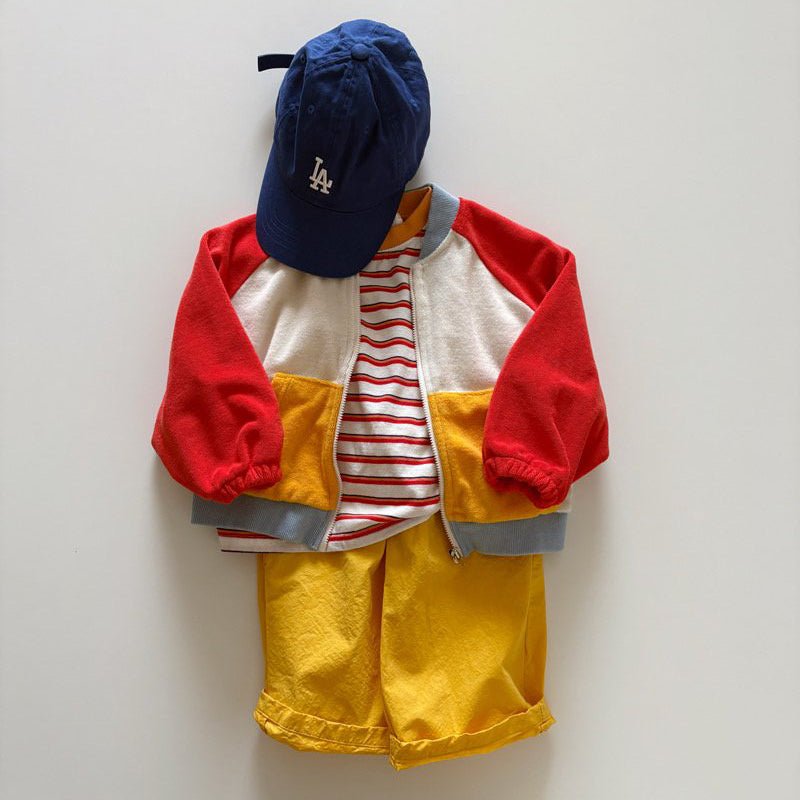 Toddler SP26 Button Pull - On Pants (1 - 6y) - Yellow - AT NOON STORE