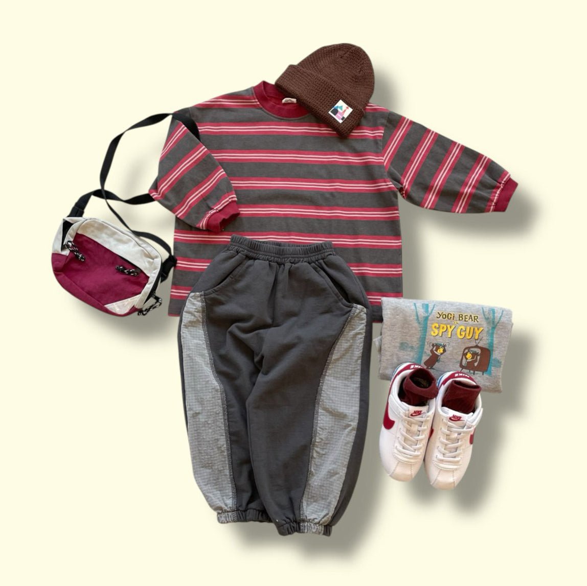 Toddler SP26 Colorblock Jogger Pants (3 - 7y) - 3 Colors - AT NOON STORE