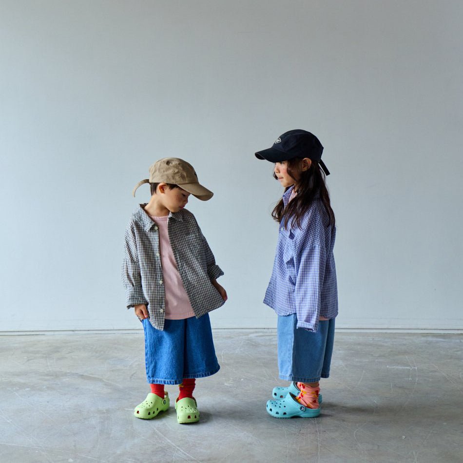 Toddler SP26 Denim Bermuda Shorts (10m - 6y) - 2 Colors - AT NOON STORE