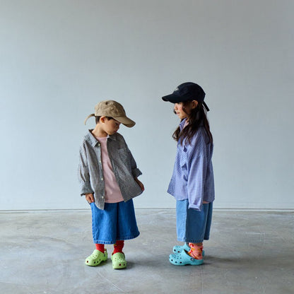 Toddler SP26 Denim Bermuda Shorts (10m - 6y) - 2 Colors - AT NOON STORE