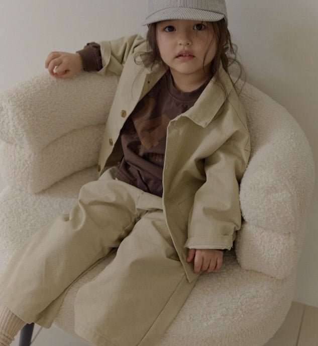 Toddler SP26 Double Pocket Collared Jacket (1 - 6y) - 2 Colors - AT NOON STORE