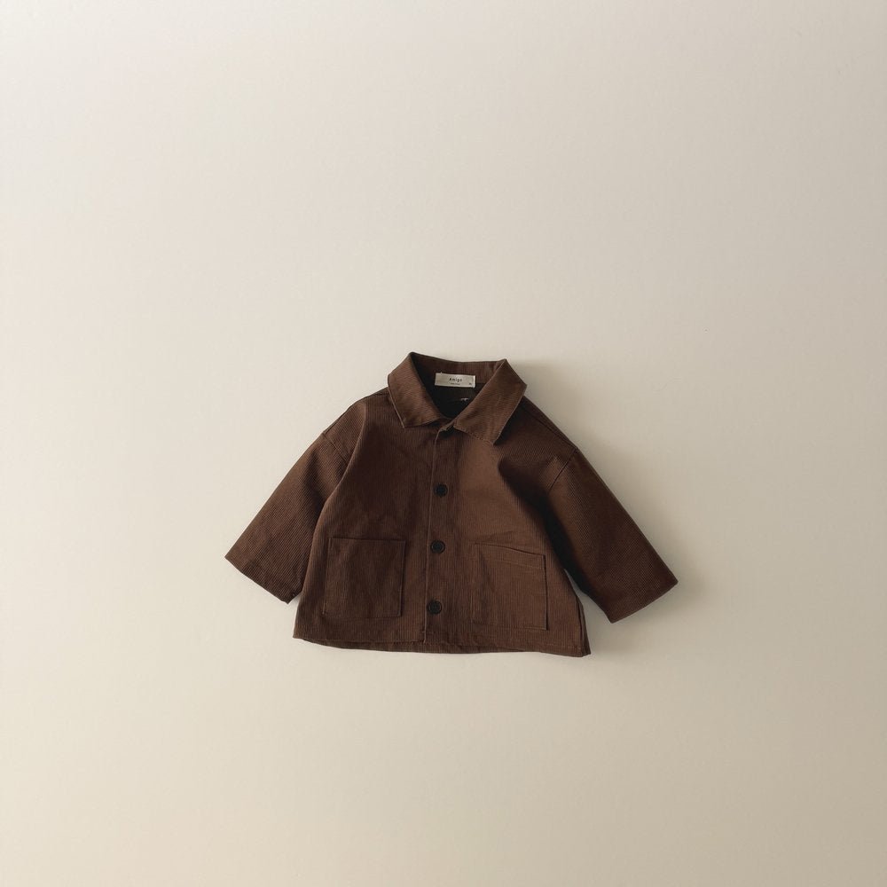 Toddler SP26 Double Pocket Collared Jacket (1 - 6y) - 2 Colors - AT NOON STORE