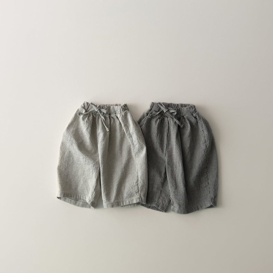 Toddler SP26 Drawcord Stripe Pull - on Pants (1 - 6y) - 2 Colors - AT NOON STORE