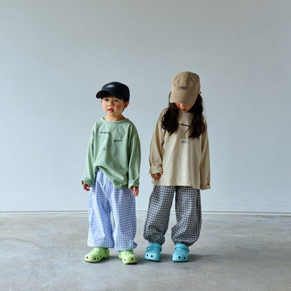 Toddler SP26 Horse Print Long Sleeve Tee (10m - 6y) - 2 Colors - AT NOON STORE