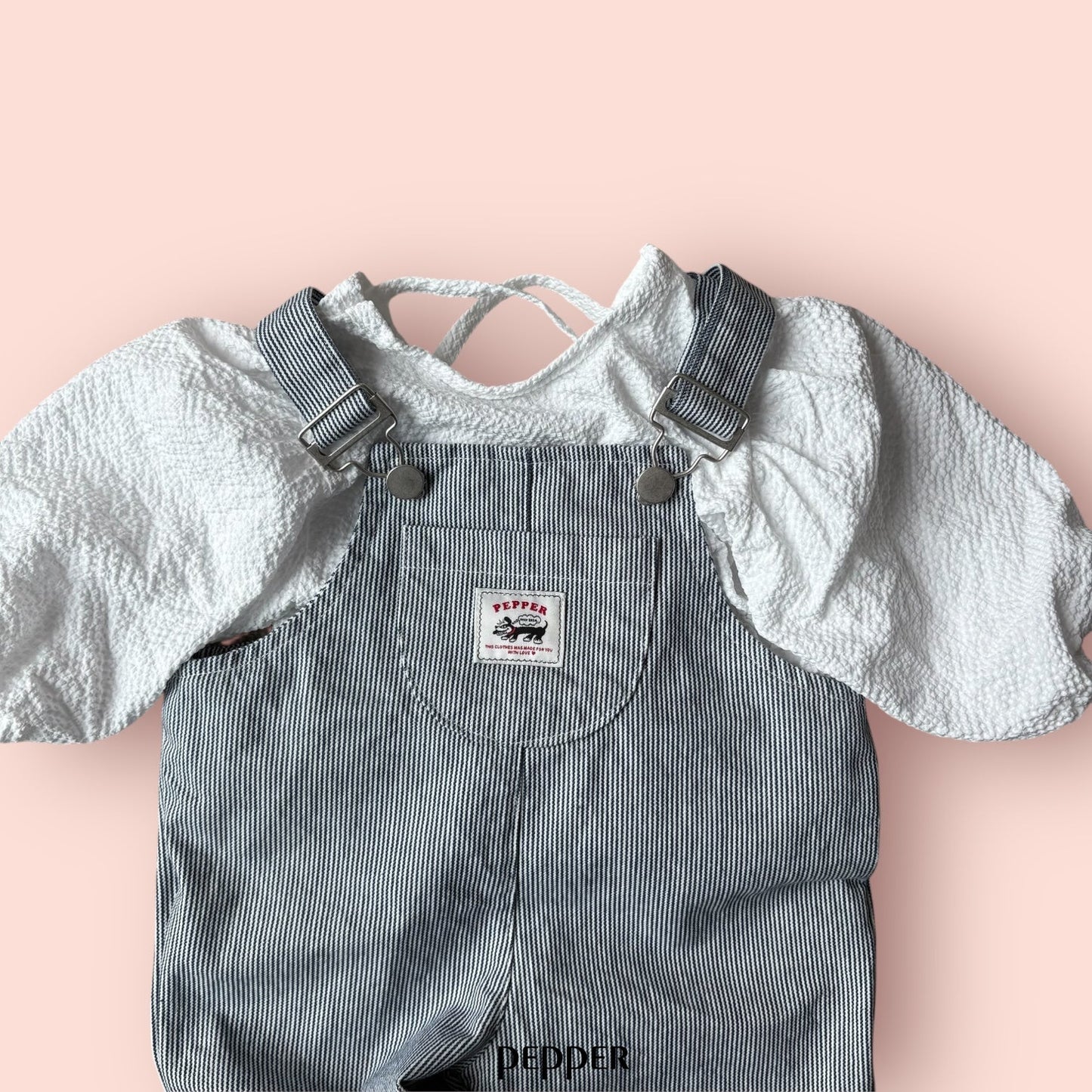 Toddler SP26 Kangaroo Pocket Overalls (1 - 7y) - 2 Colors kids outfit