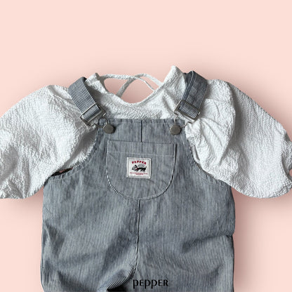 Toddler SP26 Kangaroo Pocket Overalls (1 - 7y) - 2 Colors kids outfit