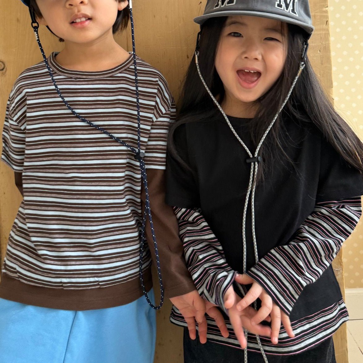 Toddler SP26 Layered Long Sleeve Top (2 - 7y) - 2 Colors - AT NOON STORE