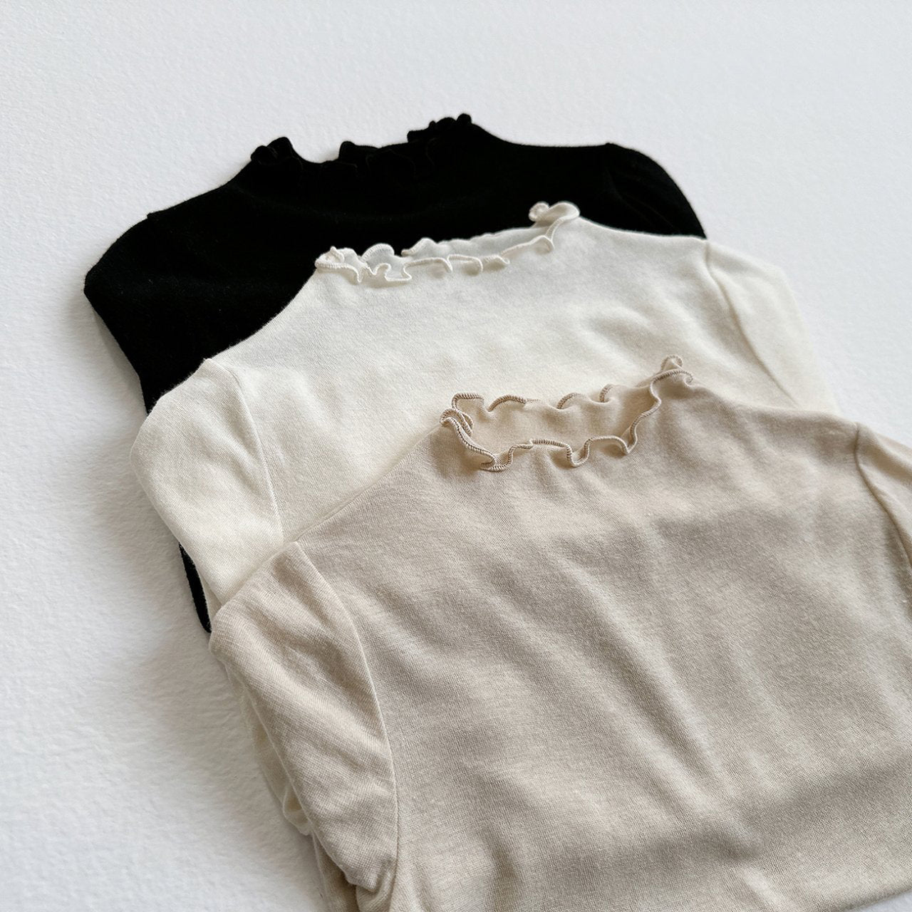 Toddler SP26 Lettuce - Edge Long Sleeve Top (2 - 8y) - 3 Colors - AT NOON STORE