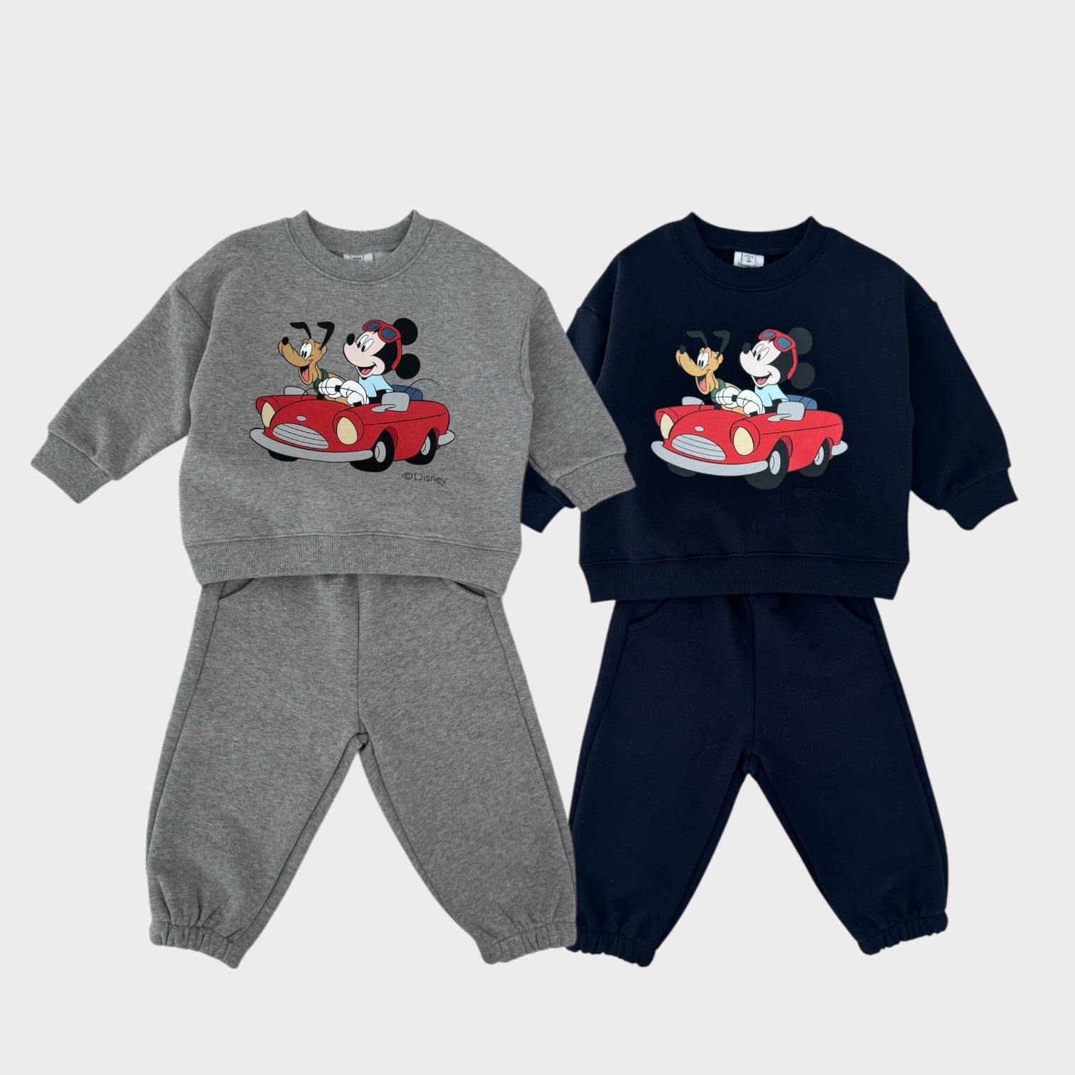 Toddler SP26 Mickey Car Long Sleeve Sweatshirt (1 - 7y) - 2 Colors - AT NOON STORE