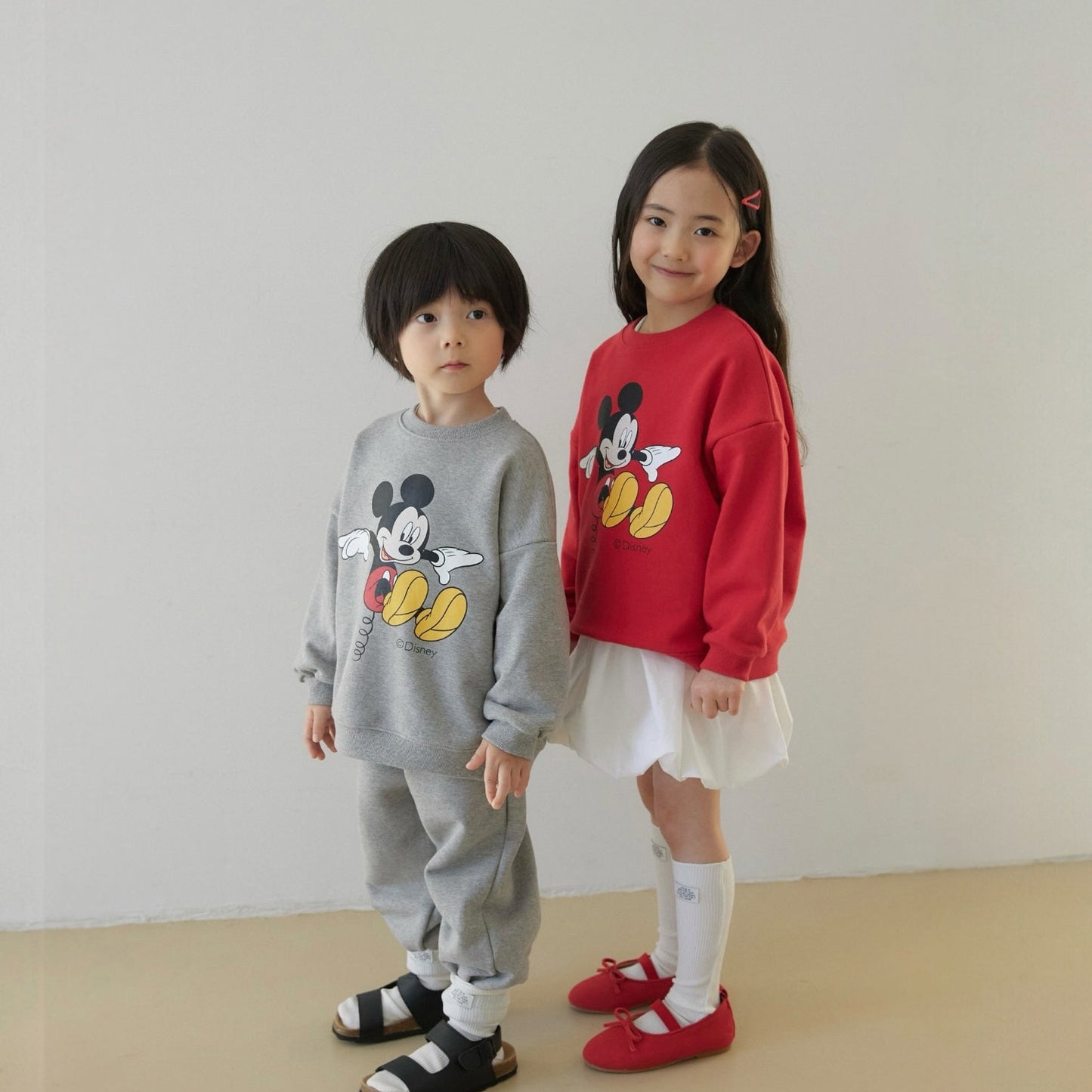 Toddler SP26 Mickey Spring Long Sleeve Sweatshirt (1 - 7y) - 2 Colors - AT NOON STORE