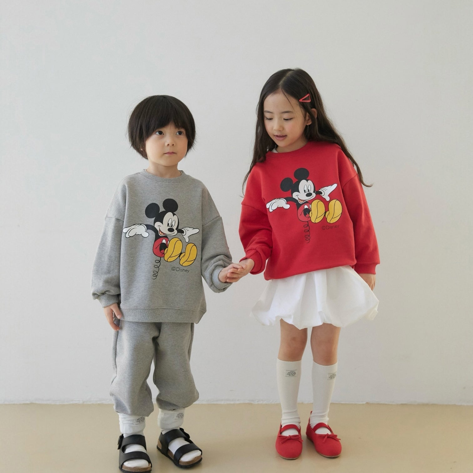 Toddler SP26 Mickey Spring Long Sleeve Sweatshirt (1 - 7y) - 2 Colors - AT NOON STORE