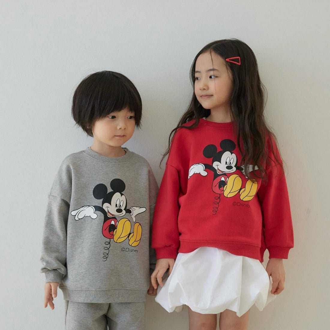 Toddler SP26 Mickey Spring Long Sleeve Sweatshirt (1 - 7y) - 2 Colors - AT NOON STORE