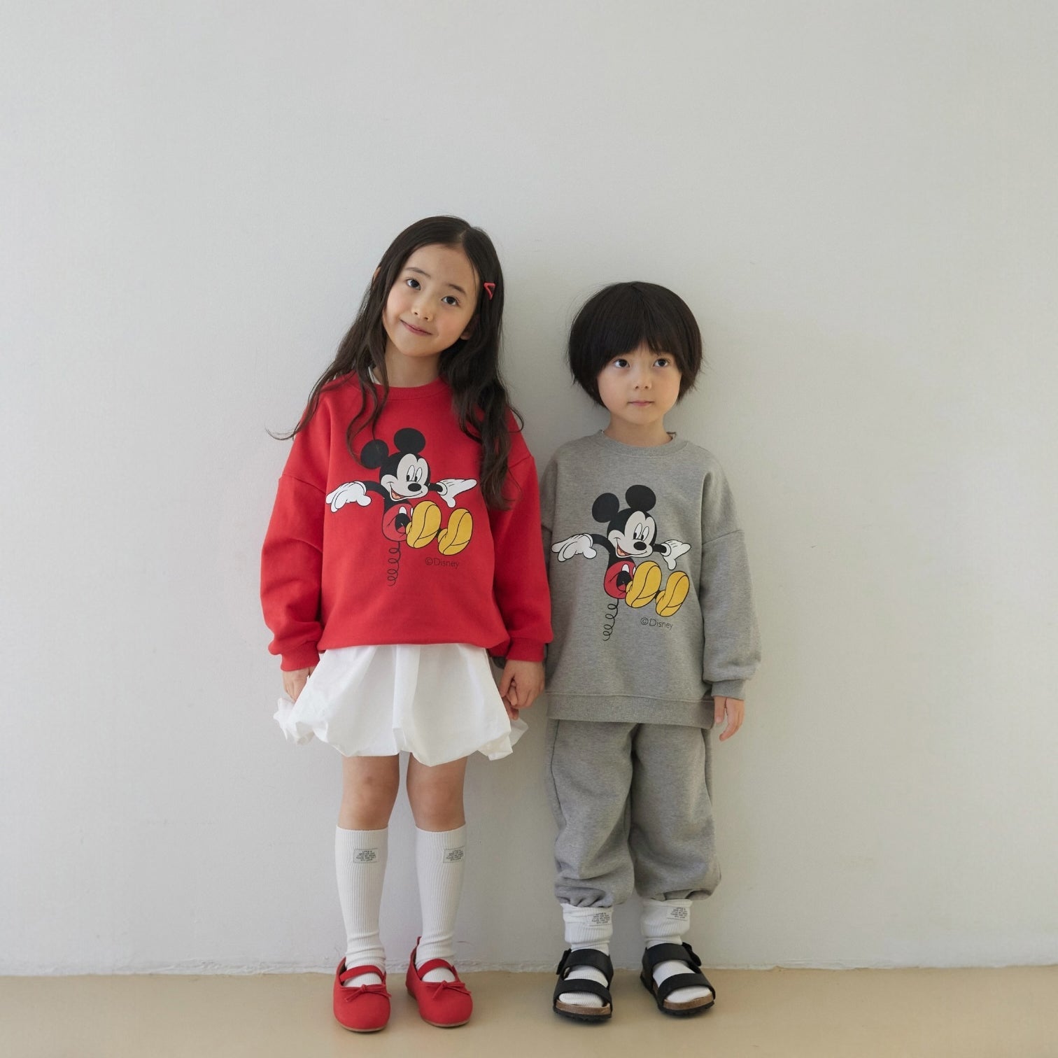 Toddler SP26 Mickey Spring Long Sleeve Sweatshirt (1 - 7y) - 2 Colors - AT NOON STORE