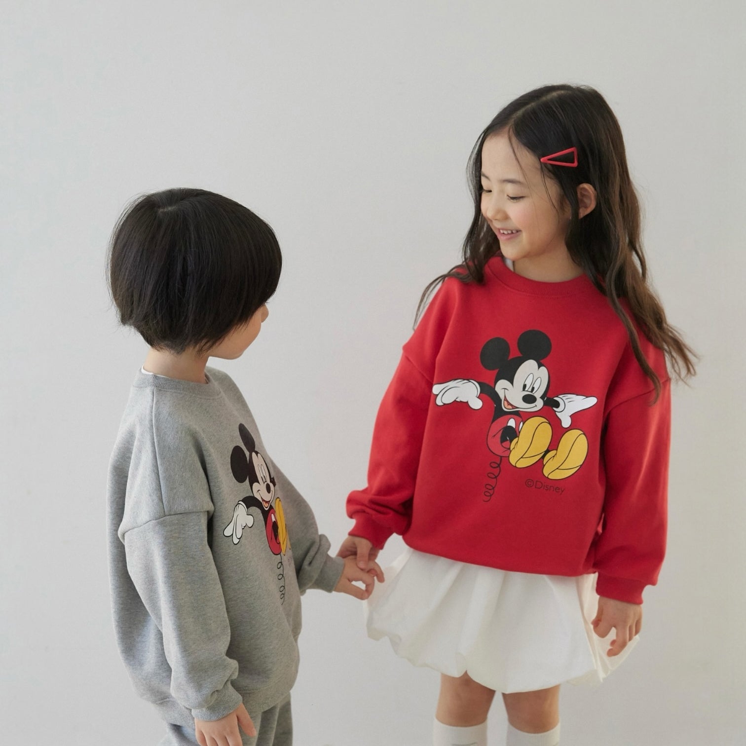Toddler SP26 Mickey Spring Long Sleeve Sweatshirt (1 - 7y) - 2 Colors - AT NOON STORE