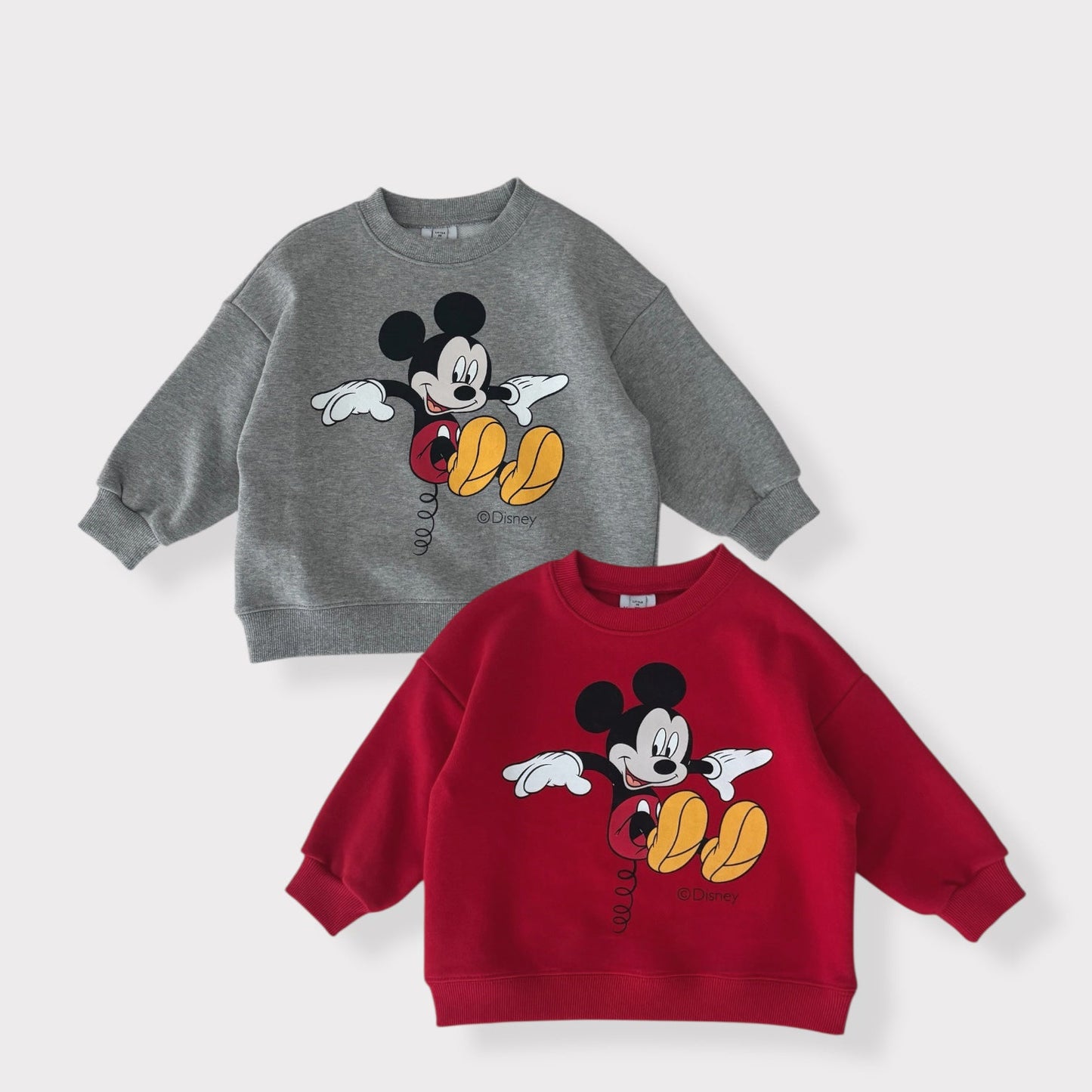 Toddler SP26 Mickey Spring Long Sleeve Sweatshirt (1 - 7y) - 2 Colors - AT NOON STORE