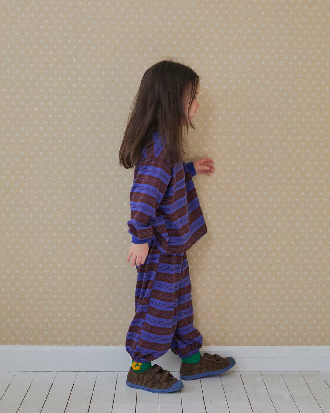 Toddler SP26 Multi Stripe Long Sleeve Top and Jogger Pants Set (2 - 8y) - 2 Colors - AT NOON STORE