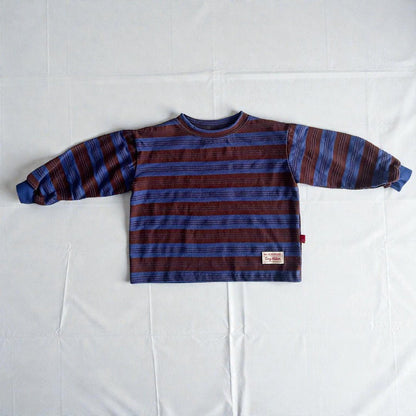 Toddler SP26 Multi Stripe Long Sleeve Top and Jogger Pants Set (2 - 8y) - 2 Colors - AT NOON STORE