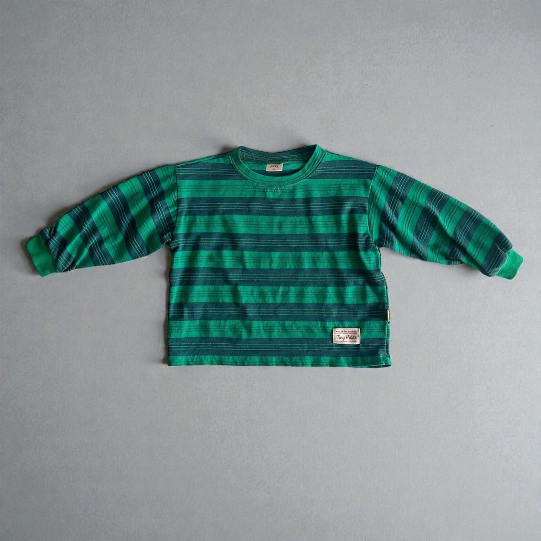 Toddler SP26 Multi Stripe Long Sleeve Top and Jogger Pants Set (2 - 8y) - 2 Colors - AT NOON STORE