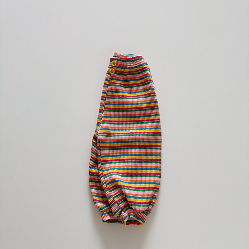 Toddler SP26 Multicolor Stripe Ribbed Jogger Pants (1 - 6y) - 2 Colors - AT NOON STORE