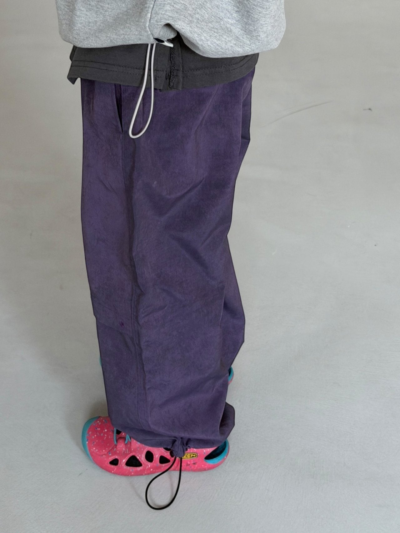 Toddler SP26 Parachute Pants (3 - 7y) - Purple - AT NOON STORE