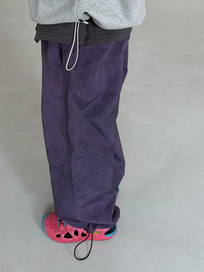 Toddler SP26 Parachute Pants (3 - 7y) - Purple - AT NOON STORE
